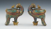 A Pair of Chinese Archaistic S