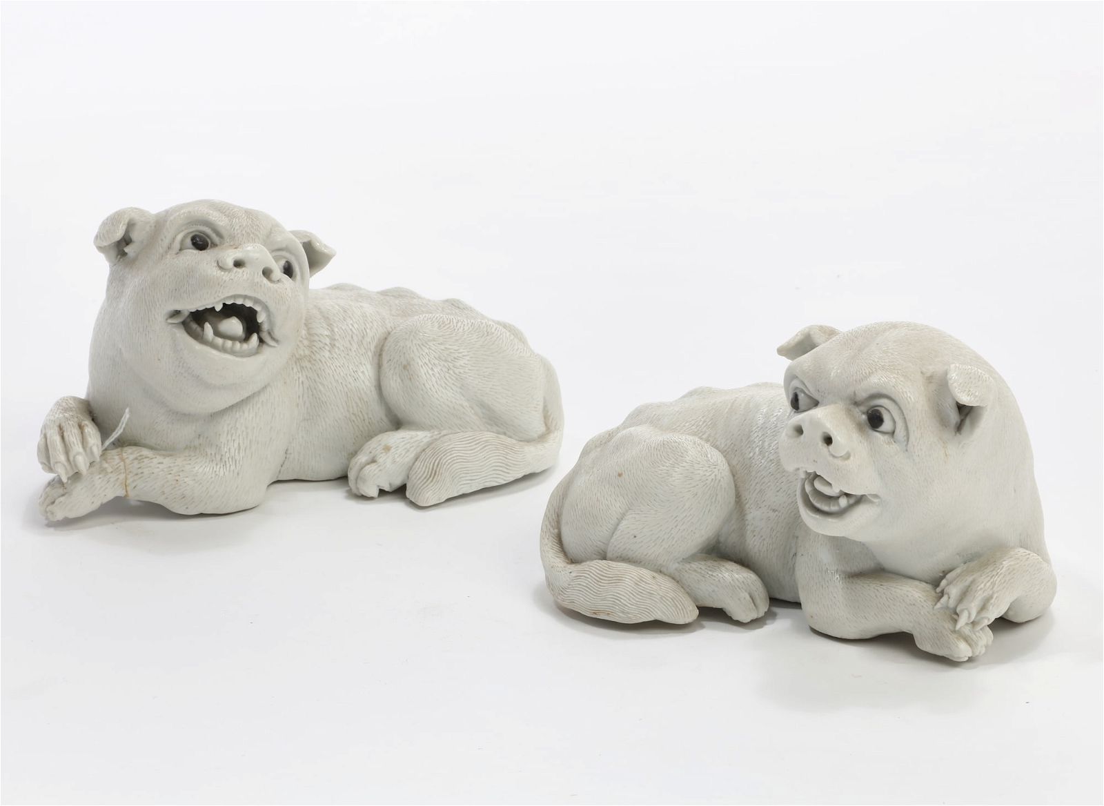A PAIR OF CHINESE BLANC DE CHINE