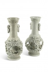 A PAIR OF CHINESE BLANC DE CHI