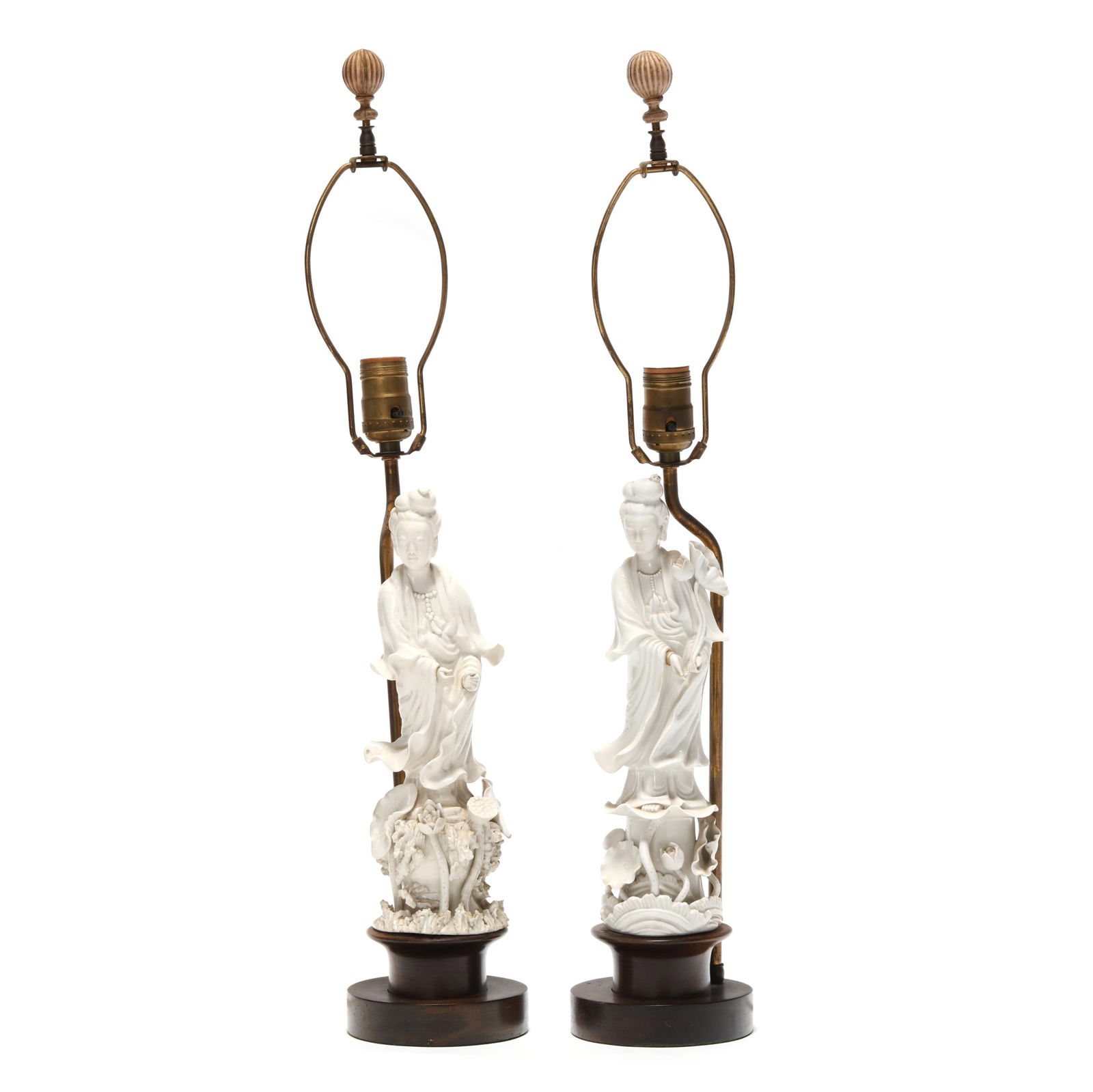A PAIR OF CHINESE BLANC DE CHINE