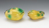 A Pair of Chinese Buddha's Han