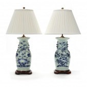 A PAIR OF CHINESE CELADON GROU