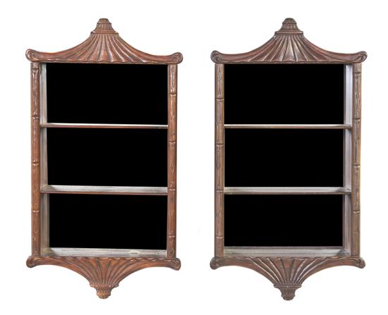 A Pair of Chinese Chippendale Style
