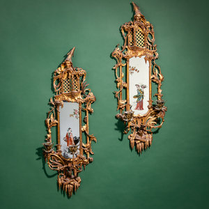 A Pair of Chinese Chippendale