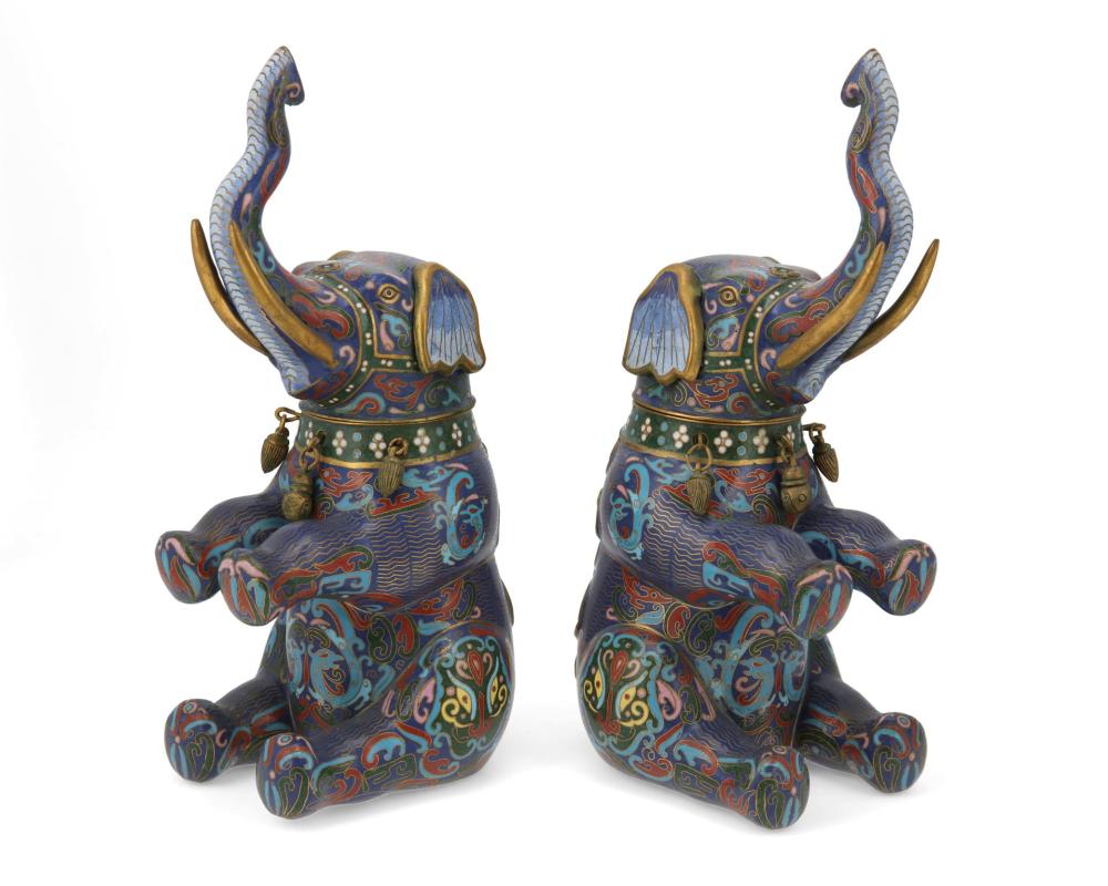 A PAIR OF CHINESE CLOISONNé