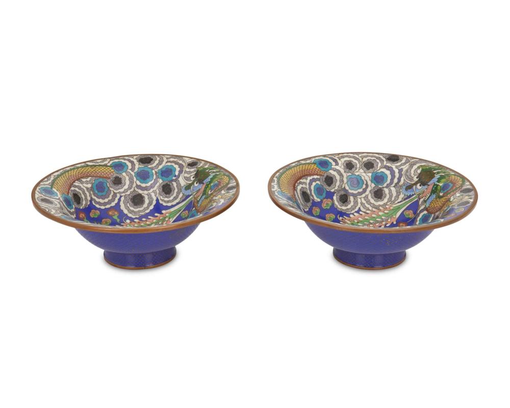 A PAIR OF CHINESE CLOISONNé