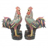 A PAIR OF CHINESE EXPORT FAMIL