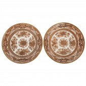 A PAIR OF CHINESE EXPORT BROWN