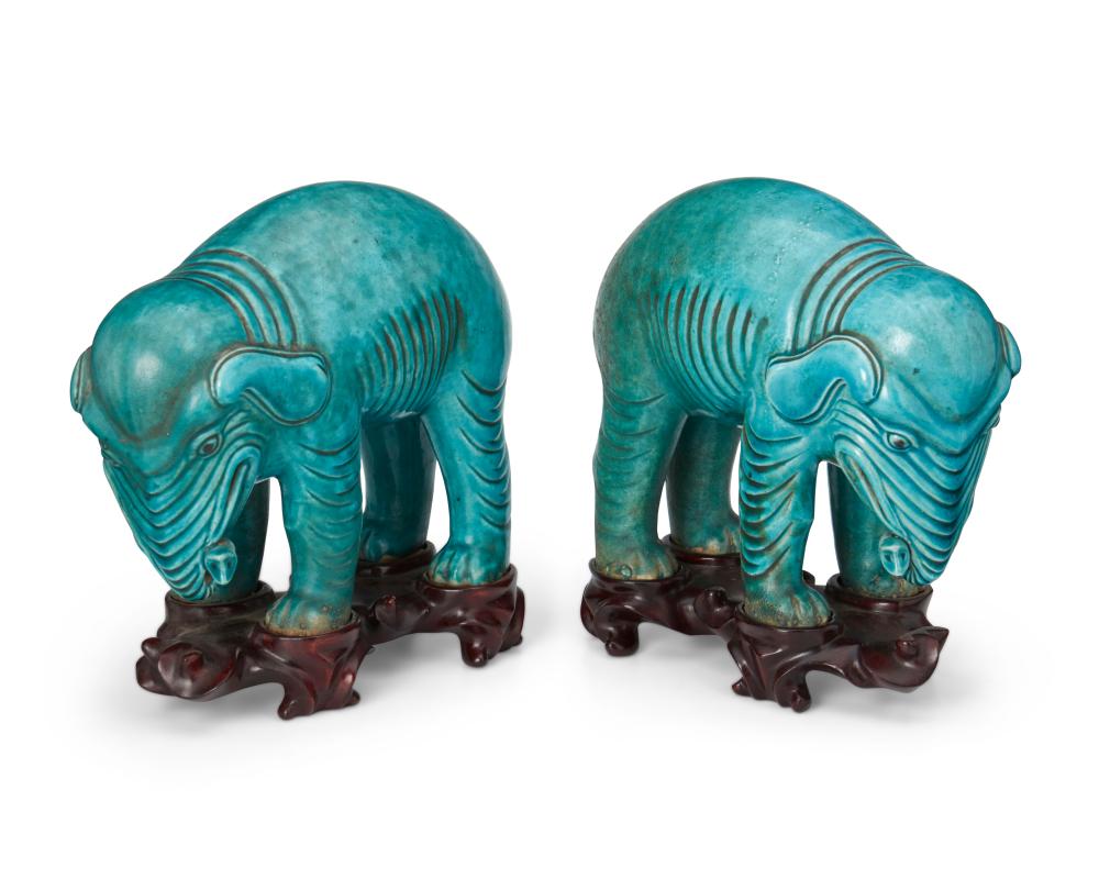 A PAIR OF CHINESE EXPORT BLUE