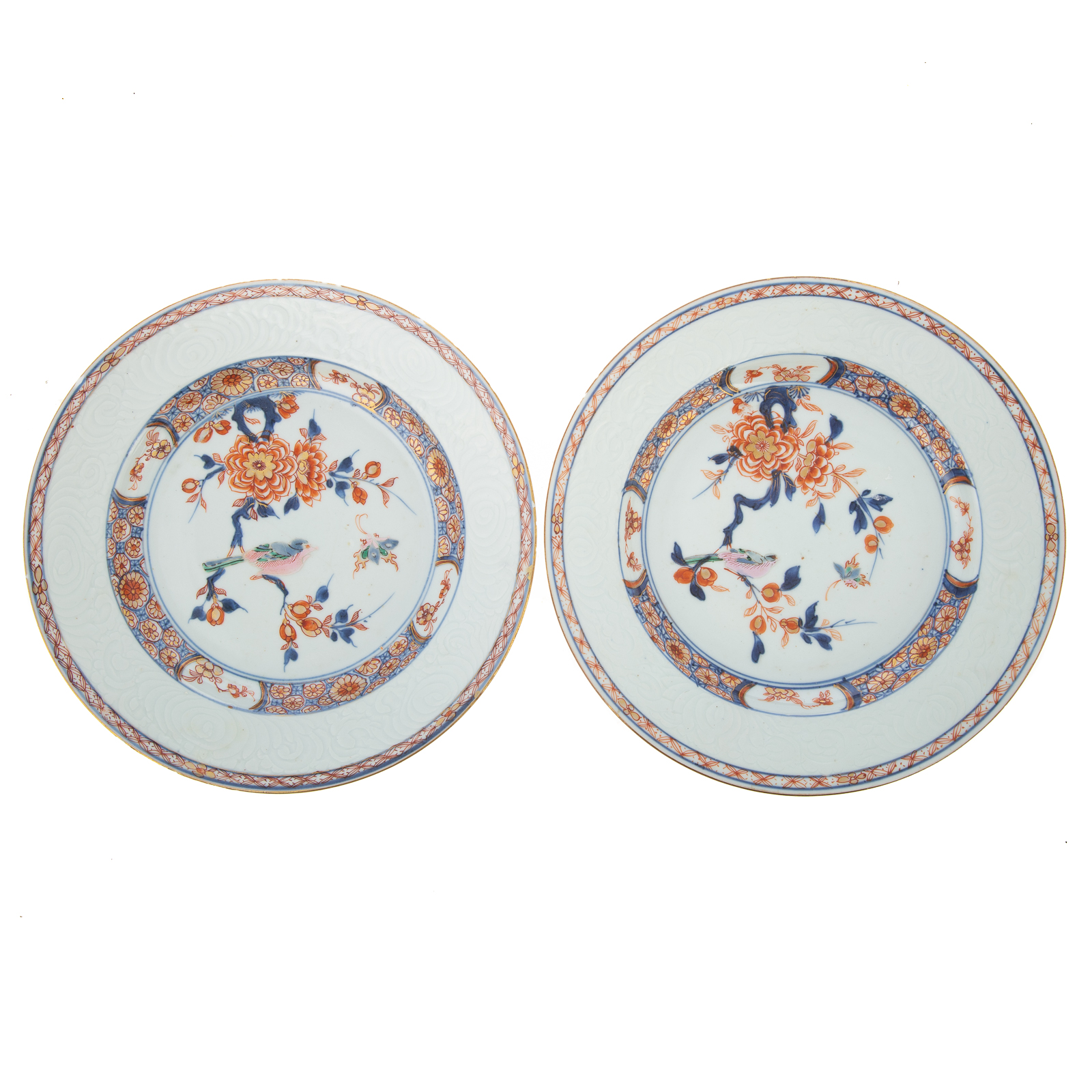 A PAIR OF CHINESE EXPORT FAMILLE