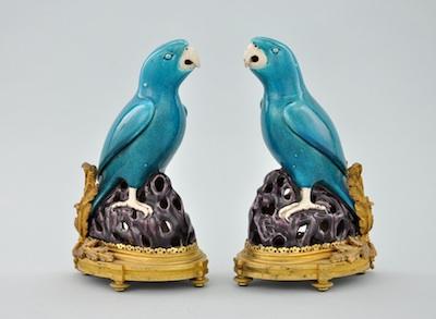A Pair of Chinese Export Ormolu