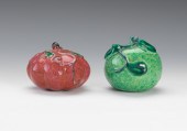 A Pair of Chinese Famille Rose