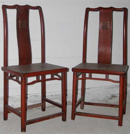A Pair of Chinese Fujian Red