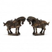 A PAIR OF CHINESE HARDSTONE TA