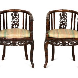A Pair of Chinese Hongmu