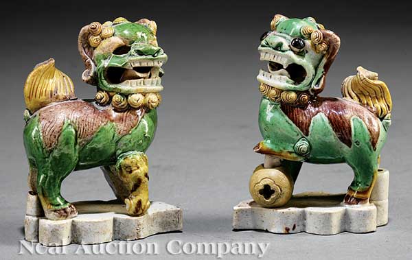 A Pair of Chinese Kangxi-Style