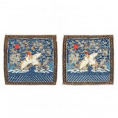 A PAIR OF CHINESE KESI FIRST C