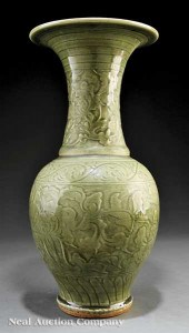 A Pair of Chinese Longquan Cel