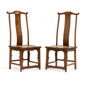 A PAIR OF CHINESE MING STYLE Y