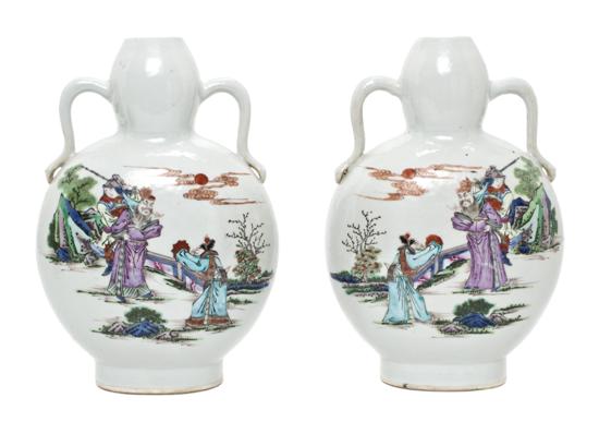 A Pair of Chinese Porcelain Vases