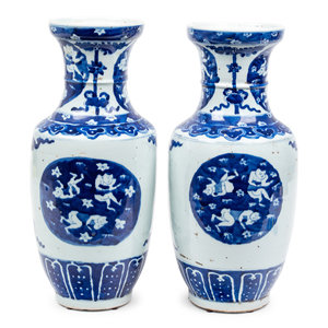 A Pair of Chinese Porcelain Vases