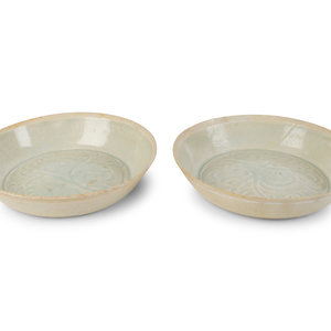 A Pair of Chinese Qingbai Porcelain