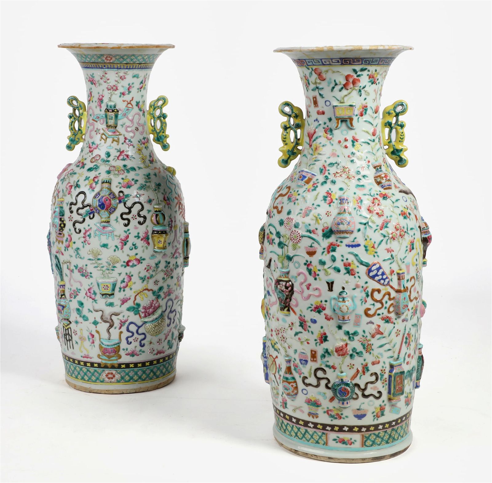 A PAIR OF CHINESE RELIEF