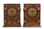 A PAIR OF CHINESE TABLE-TOP CA