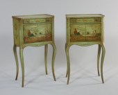 A Pair of Chinoiserie Painted