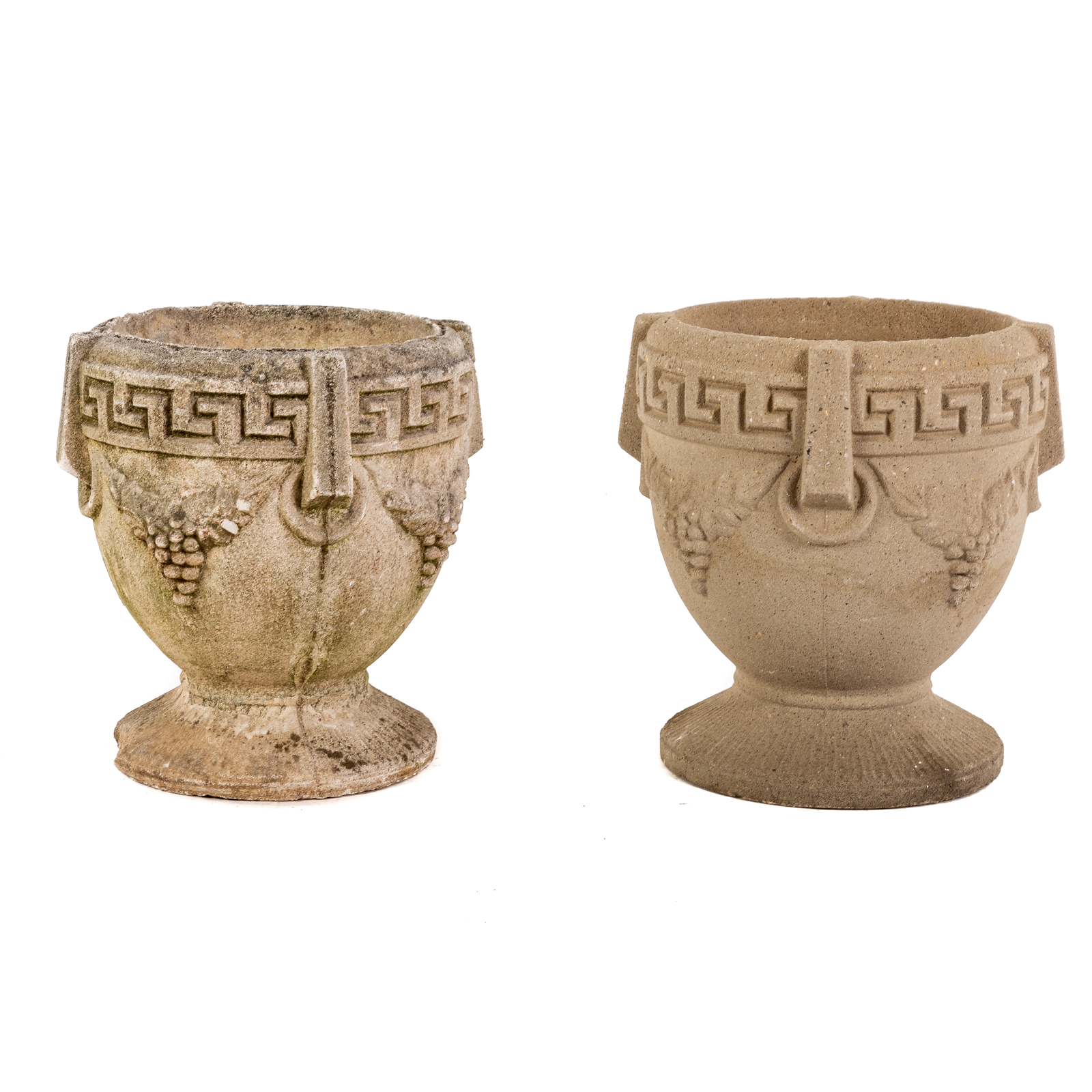 A PAIR OF CLASSICAL STYLE CAST