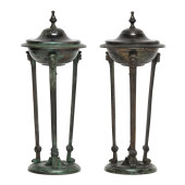 A PAIR OF CLASSICAL STYLE BRON