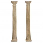 A PAIR OF CLASSICAL STYLE PAIN