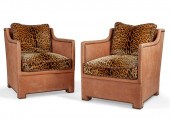 A PAIR OF CM WRIGHT INC CLUB A