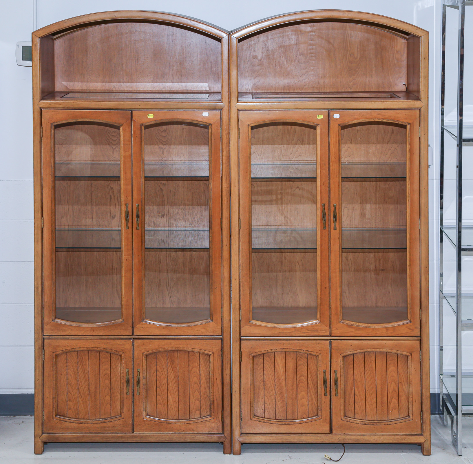 A PAIR OF CONTEMPORARY DISPLAY