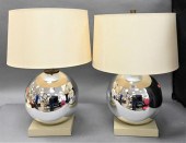 A PAIR OF CONTEMPORARY MIRRORE