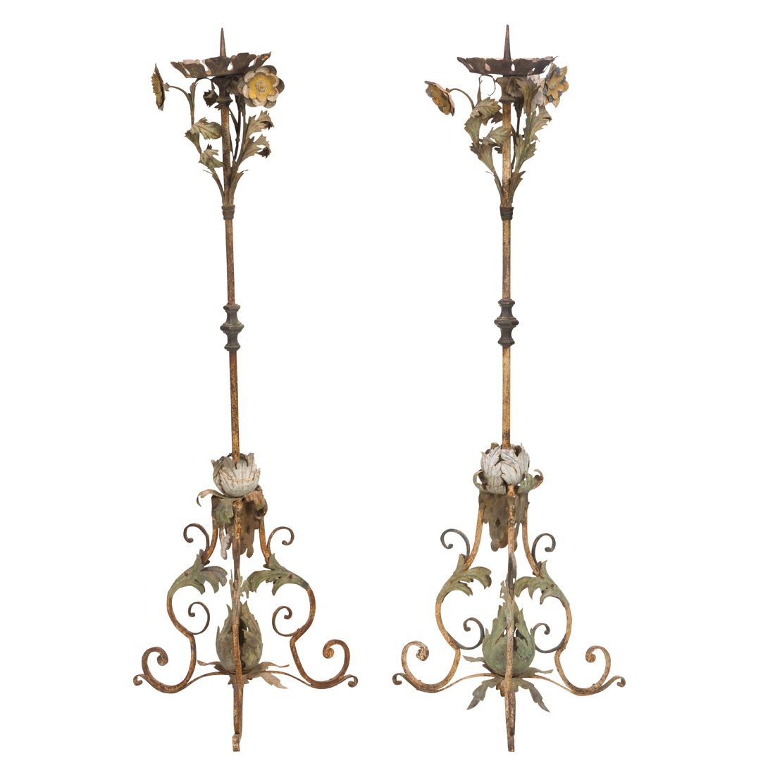 A PAIR OF CONTINENTAL BAROQUE STYLE