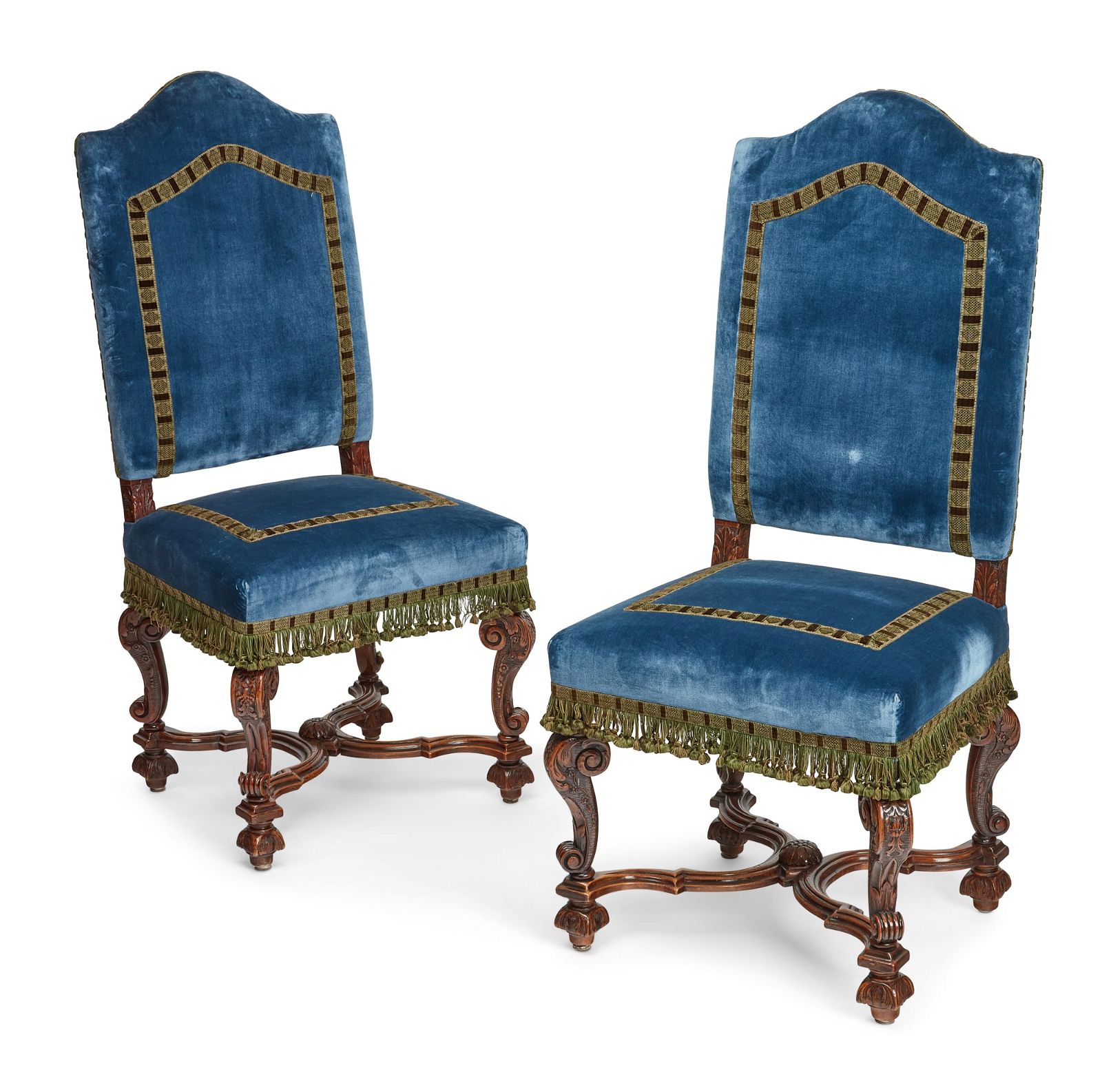 A PAIR OF CONTINENTAL BAROQUE STYLE