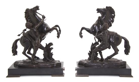 A Pair of Continental Bronze