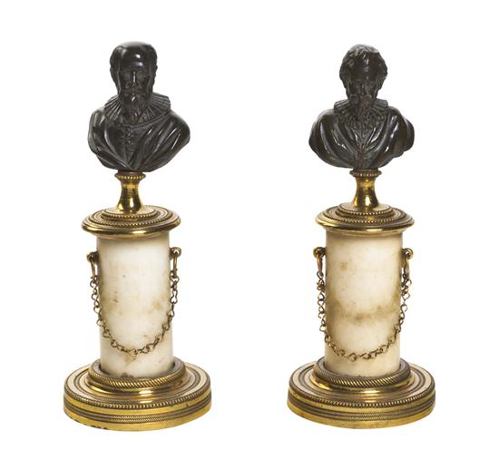 A Pair of Continental Bronze