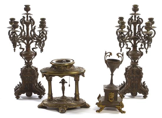 A Pair of Continental Bronze
