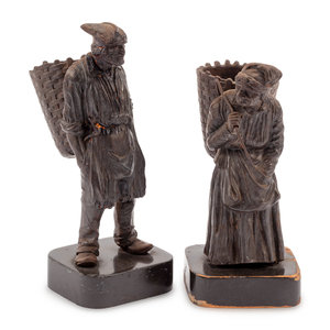 A Pair of Continental Bronze