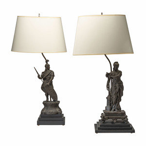 A Pair of Continental Bronze