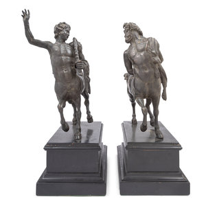 A Pair of Continental Bronze
