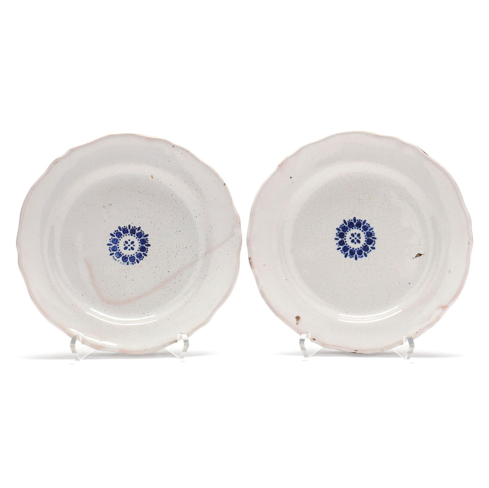 A PAIR OF CONTINENTAL FAIENCE