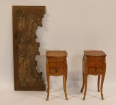 A PAIR OF CONTINENTAL INLAID S