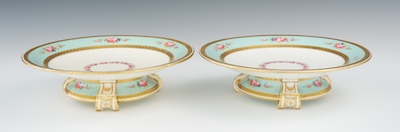 A Pair of Continental Porcelain