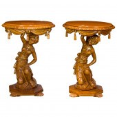 A PAIR OF CONTINENTAL RELIEF C