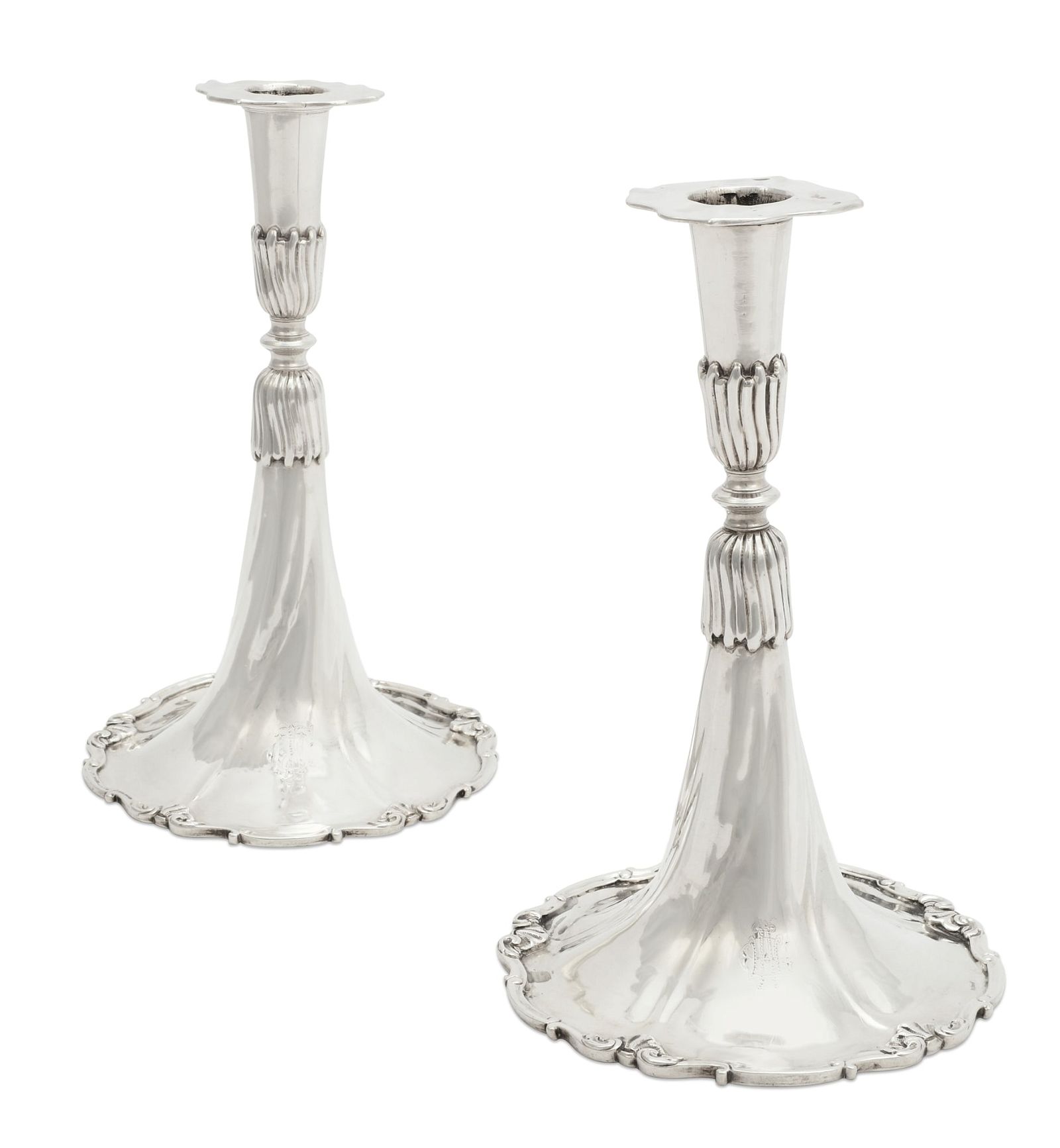 A PAIR OF CONTINENTAL SILVER