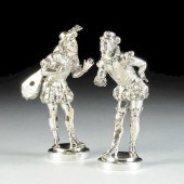 A PAIR OF CONTINENTAL SILVER P