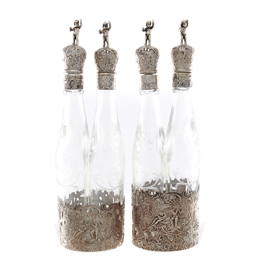 A PAIR OF CONTINENTAL SILVER